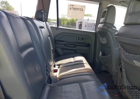 2005 Honda Pilot Ex-L из США, поврежденный, VIN 5FNYF18615B002901